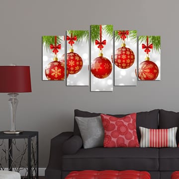 Decorative MDF Painting (5 Pieces) 20x60 - Inredning - Tavlor & posters - Canvastavla