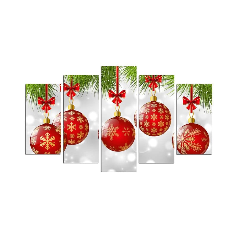 Decorative MDF Painting (5 Pieces) 20x60