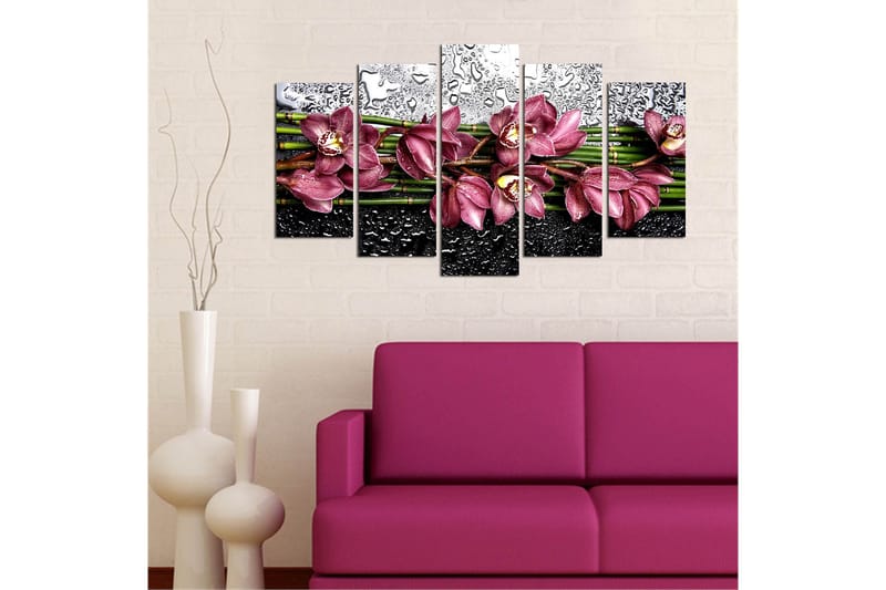 Decorative MDF Painting (5 Pieces) 20x60 - Inredning - Tavlor & posters - Canvastavla