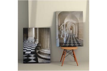 Dekorativt Dorosmålning (2 Stycken) Caldra Flerfärgad Lum - Multifärgad - Inredning - Tavlor & posters - Canvastavla