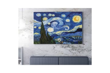 Dekorativt Dorosmålning Marro Flerfärgad - 50 x 70 cm - Inredning - Tavlor & posters - Canvastavla