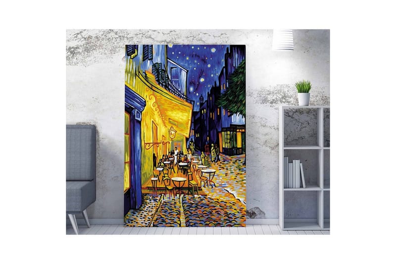 Dekorativt Dorosmålning Marro Flerfärgad - 50 x 70 cm - Inredning - Tavlor & posters - Canvastavla