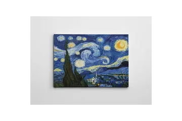 Dekorativt Dorosmålning Marro Flerfärgad - 70 x 100 cm - Inredning - Tavlor & posters - Canvastavla