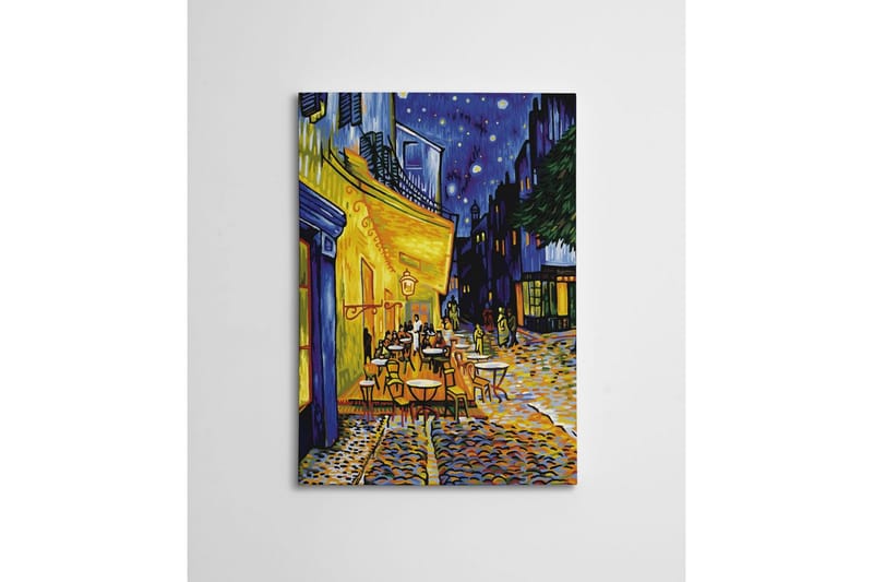 Dekorativt Dorosmålning Marro Flerfärgad - 70 x 100 cm - Inredning - Tavlor & posters - Canvastavla