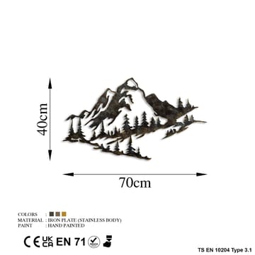 Fjell Väggdekor - Inredning - Tavlor & posters - Posters & prints