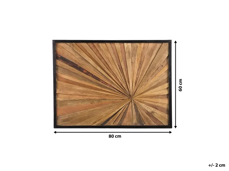 Merida Väggdekoration 80 cm - Trä/Natur - Inredning - Tavlor & posters - Canvastavla