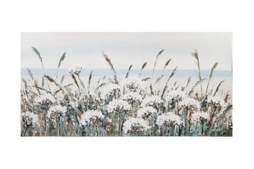 Oljemålning Vita ängblommor - Inredning - Tavlor & posters - Oljemålning