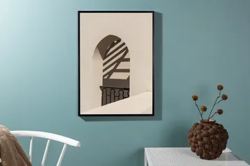 Poster Balcony 70x100 cm - Vit - Inredning - Tavlor & posters - Posters & prints