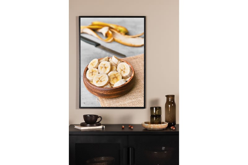Poster Banana 50x70 cm - Gul - Posters & prints