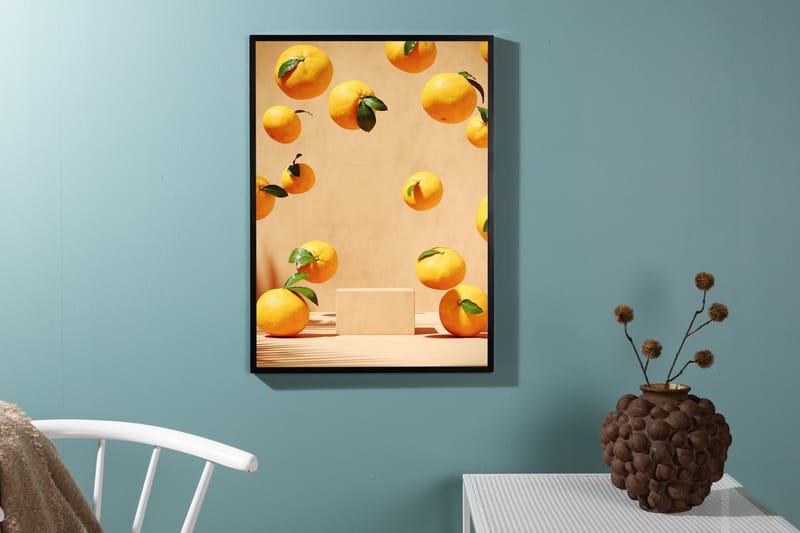Poster Lemons 50x70 cm - Beige - Inredning - Tavlor & posters - Posters & prints