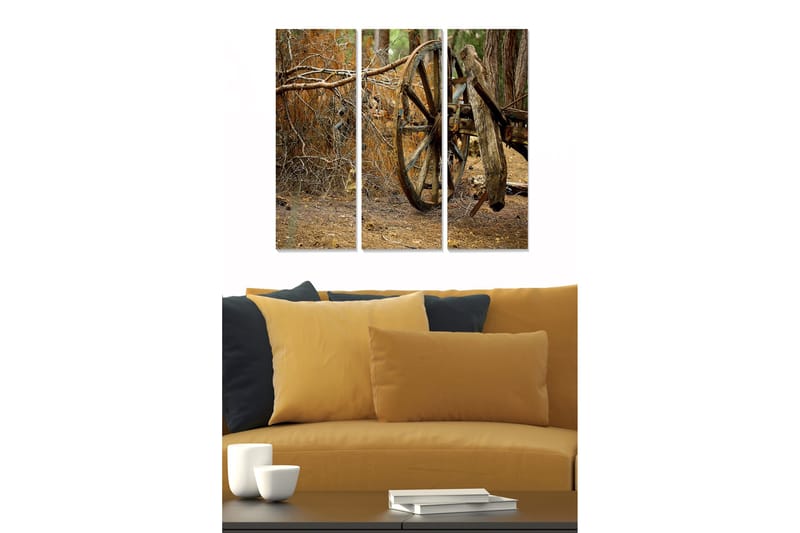 Canvastavla Scenic 3-pack Flerfärgad - 20x50 cm - Inredning - Tavlor & posters - Canvastavla