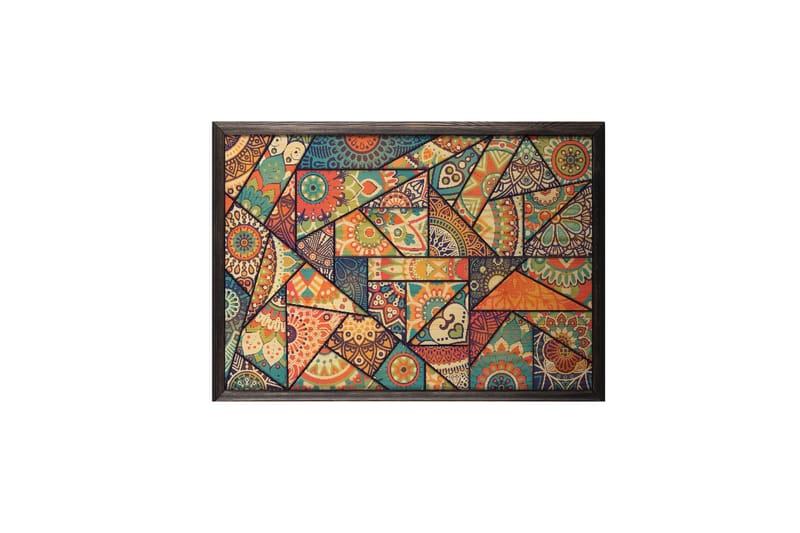 Colourful Mosaic Abstract/Colourful Flerfärgad - 70x50 cm - Posters & prints - Abstrakta posters