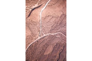 Pastel Red Sand Foto Röd - 50x70 cm - Inredning - Tavlor & posters - Posters & prints - Fotografiska posters