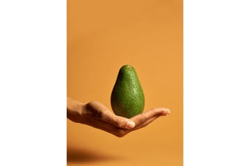 Poster Avocado 21x30 cm - Orange/Grön - Inredning - Tavlor & posters - Posters & prints