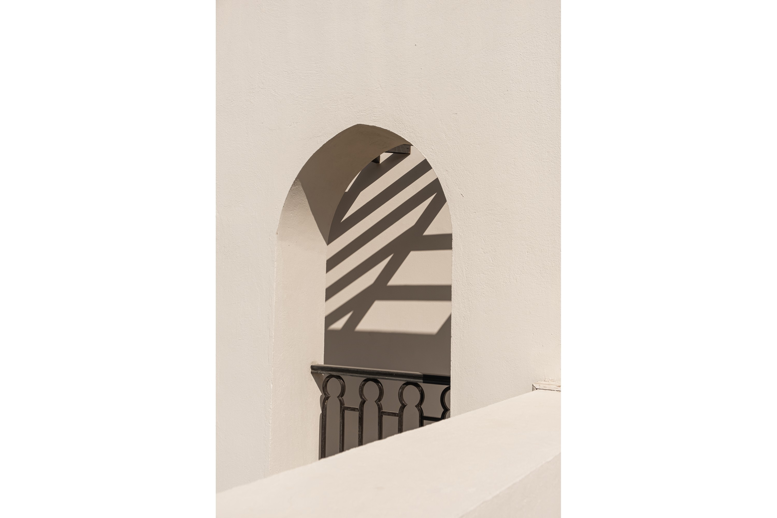 Poster Balcony 21x30 cm Vit