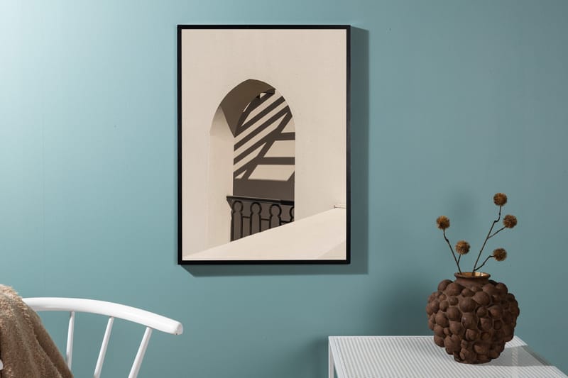 Poster Balcony 50x70 cm - Vit - Inredning - Tavlor & posters - Posters & prints