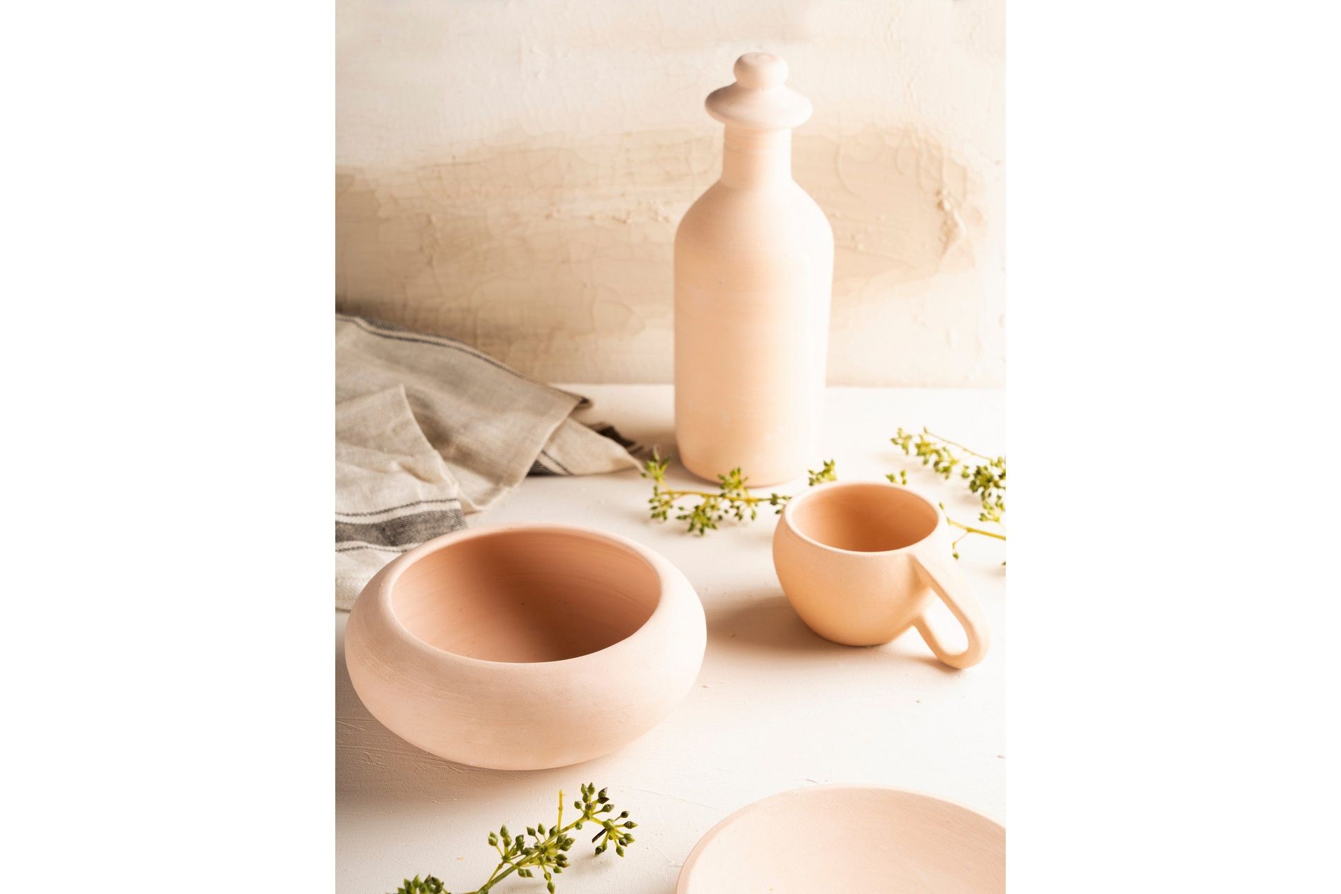 Poster Ceramics 30x40 cm - Beige