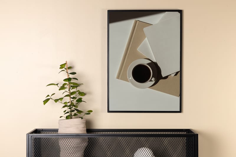 Poster Coffee 50x70 cm - Vit - Posters & prints