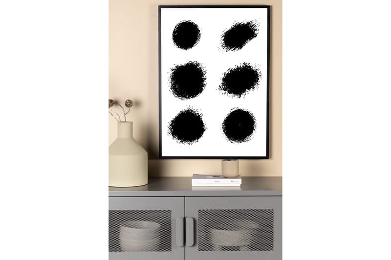 Poster Dots 50x70 cm - Vit - Inredning - Tavlor & posters - Posters & prints
