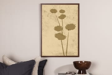 Poster Flower art 21x30 cm - Beige - Inredning - Tavlor & posters - Posters & prints