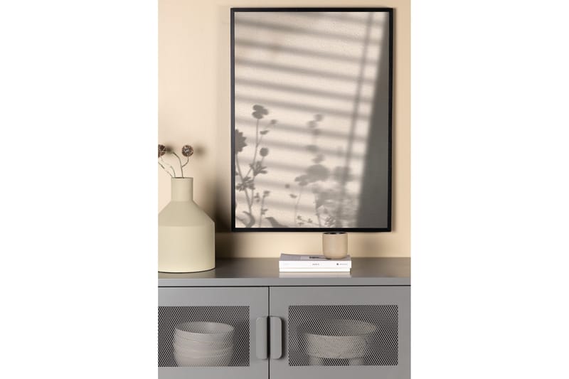 Poster Flower Shadow 30x40 cm - Vit - Inredning - Tavlor & posters - Posters & prints