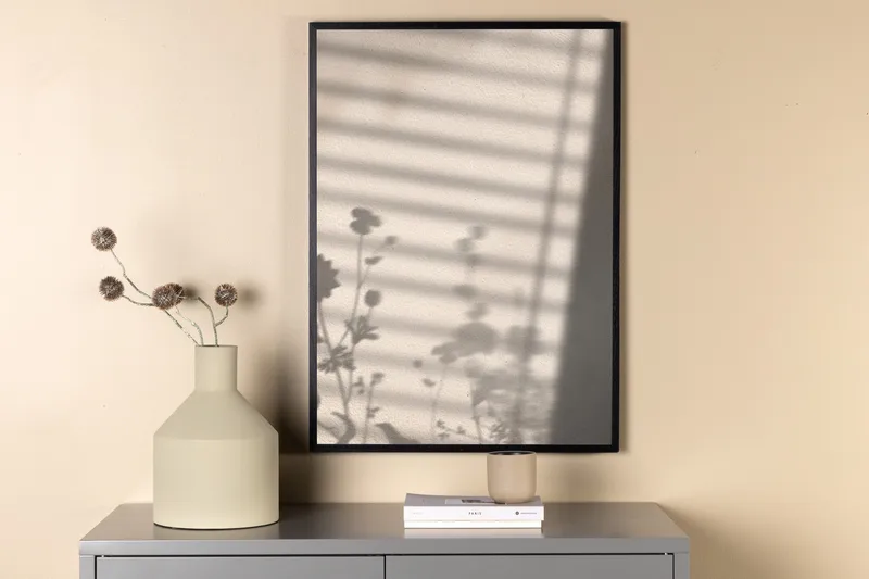 Poster Flower Shadow 50x70 cm - Vit - Inredning - Tavlor & posters - Posters & prints