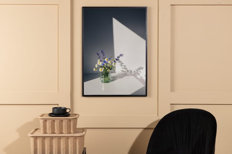 Poster Flowers 30x40 cm - Vit - Inredning - Tavlor & posters - Posters & prints