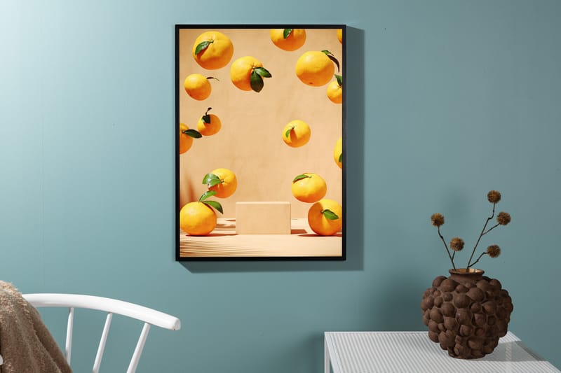 Poster Lemons 21x30 cm - Beige - Posters & prints