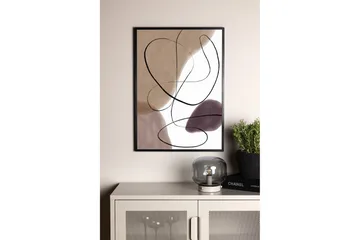 Poster Lines 50x70 cm - Beige - Inredning - Tavlor & posters - Posters & prints