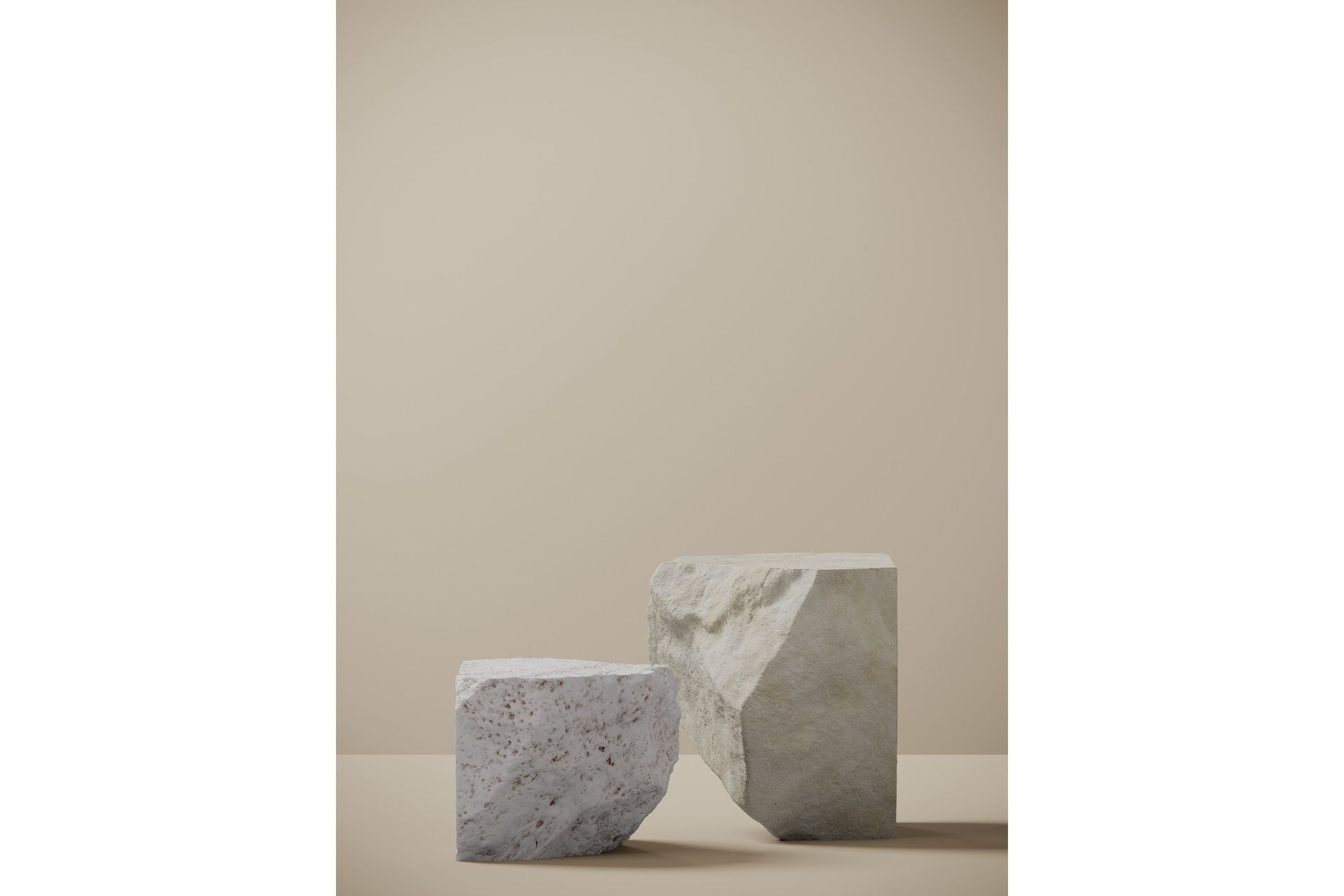 Poster Rocks 21x30 cm - Beige