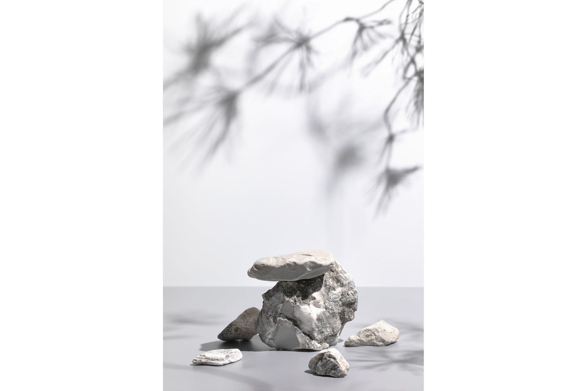 Poster Sandstones 30x40 cm - Vit