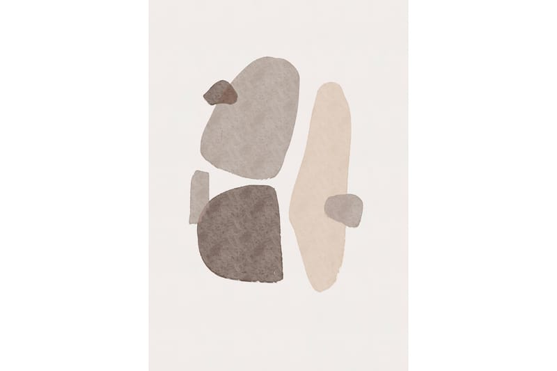 Poster Shapes 70x100 cm - Svart/Vit - Inredning - Tavlor & posters - Posters & prints