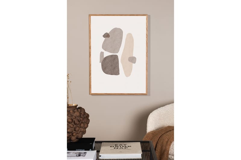 Poster Shapes 70x100 cm - Svart/Vit - Inredning - Tavlor & posters - Posters & prints
