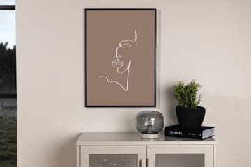 Poster Siluette 50x70 cm - Brun - Inredning - Tavlor & posters - Posters & prints