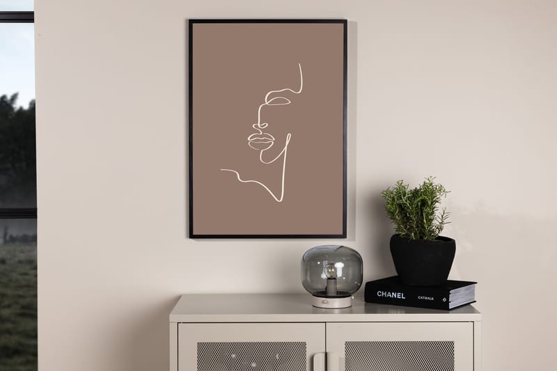Poster Siluette 50x70 cm - Brun - Inredning - Tavlor & posters - Posters & prints