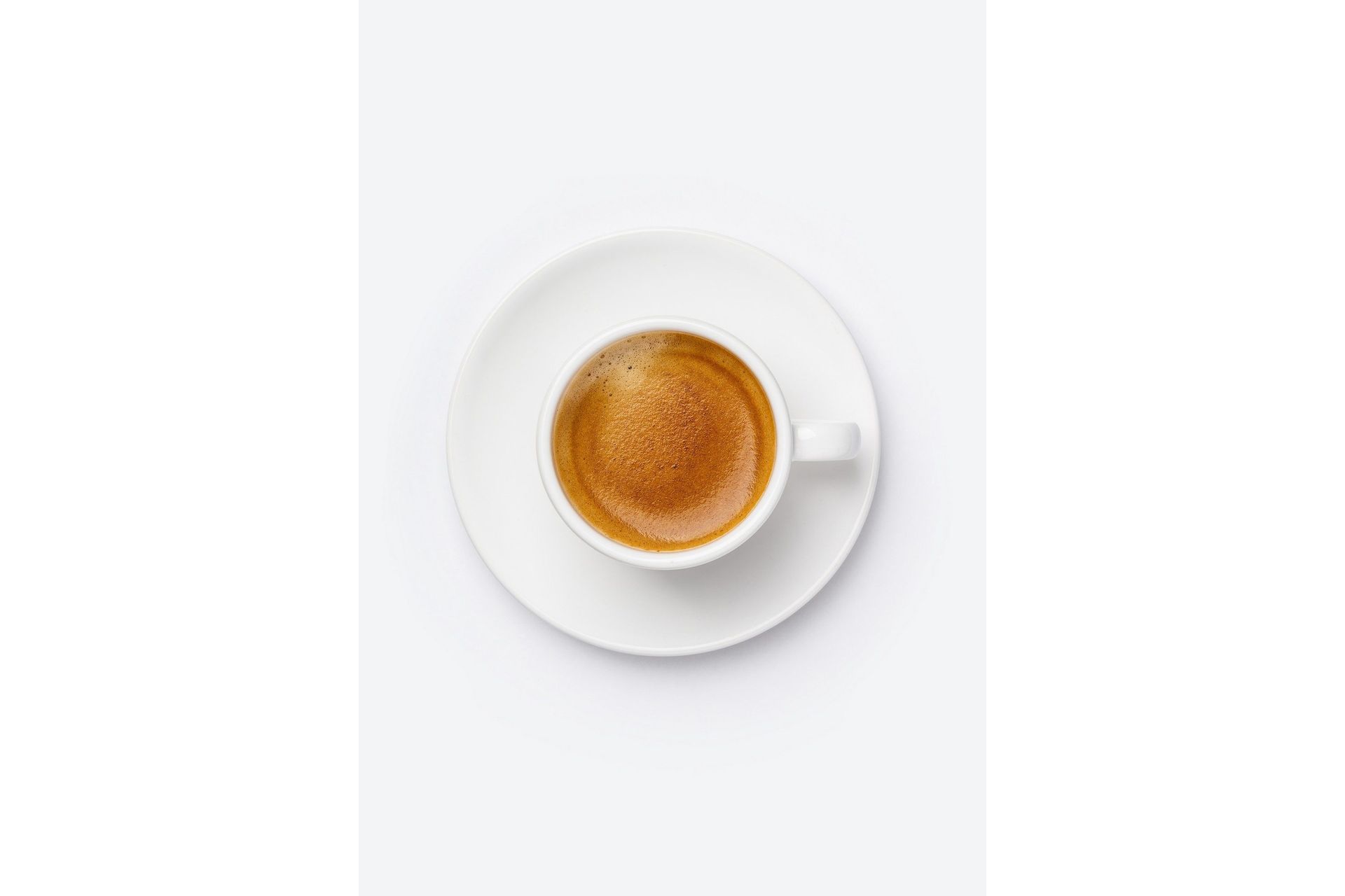 Poster Skimmed coffee 21x30 cm - Brun/Vit