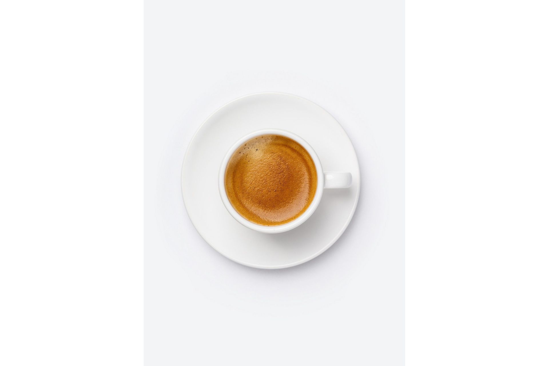 Poster Skimmed coffee 50x70 cm - Brun/Vit