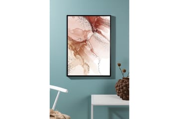 Poster Splash 50x70 cm - Ljusrosa - Inredning - Tavlor & posters - Posters & prints