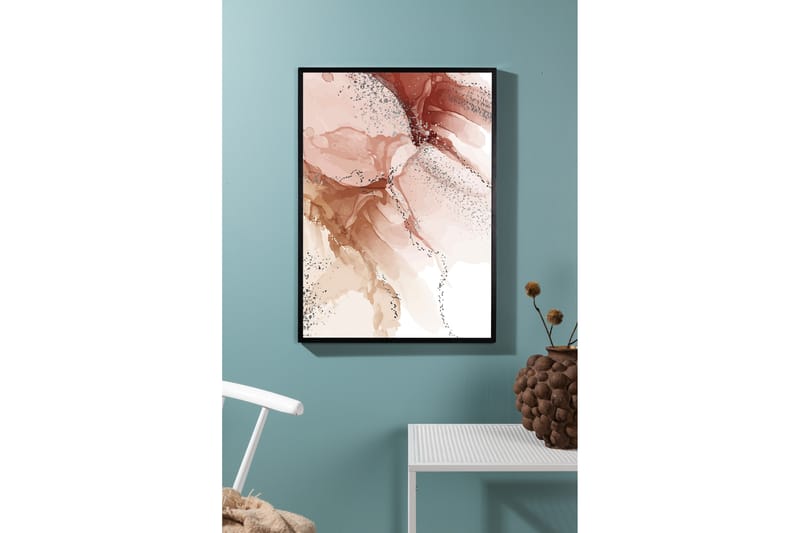Poster Splash 50x70 cm - Ljusrosa - Inredning - Tavlor & posters - Posters & prints