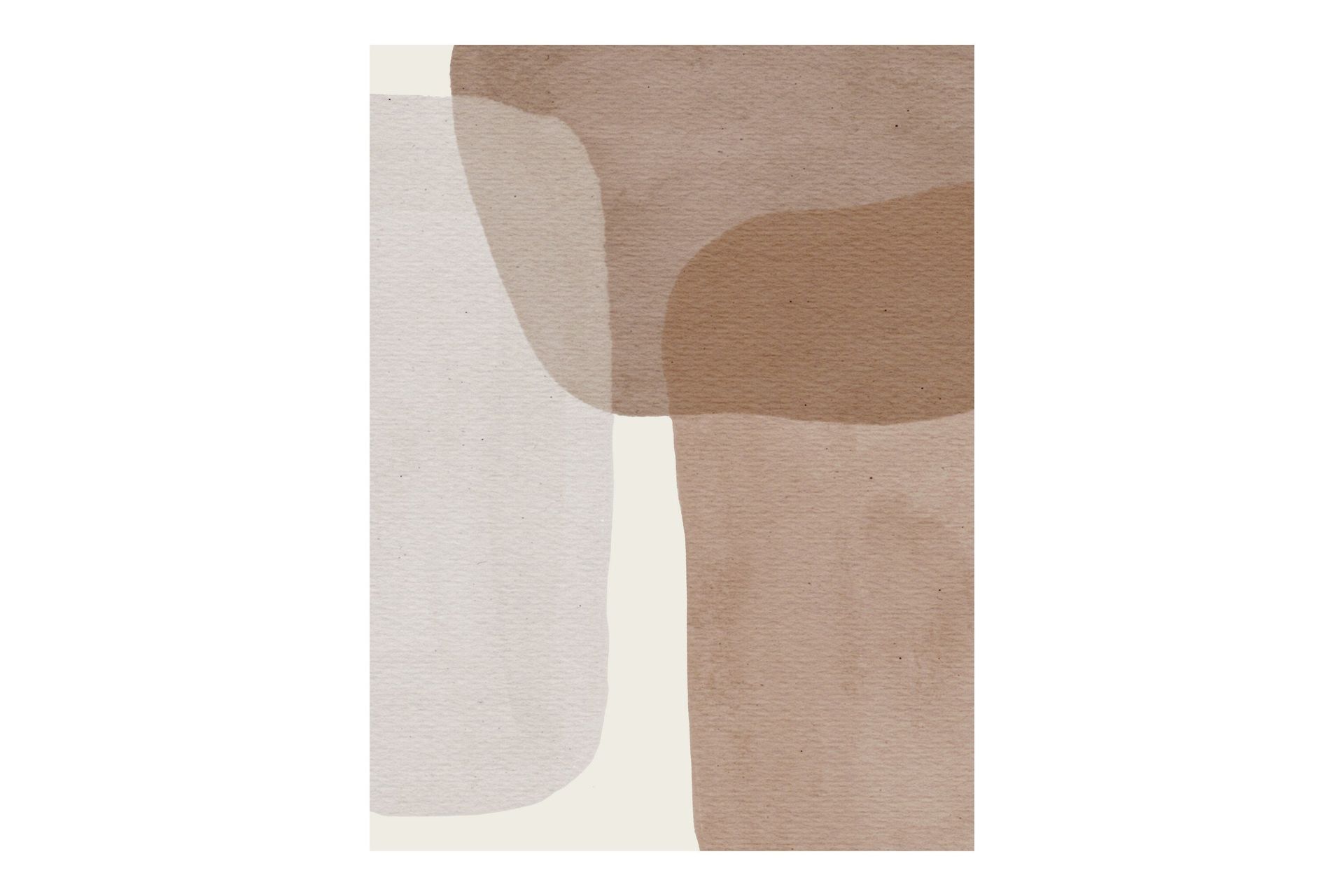 Poster Squares 30x40 cm - Beige