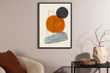Poster Stones 70x100 cm - Beige - Inredning - Tavlor & posters - Posters & prints