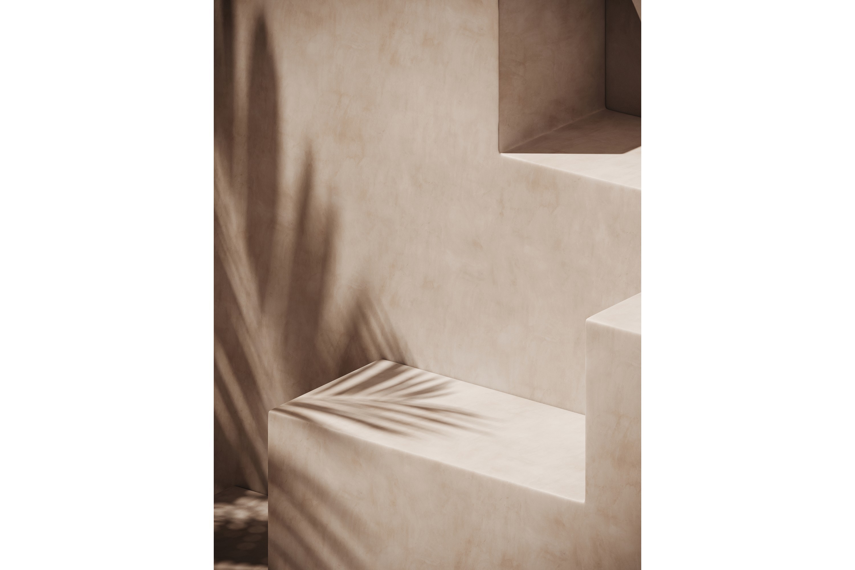 Poster Sun stripes 30x40 cm Beige