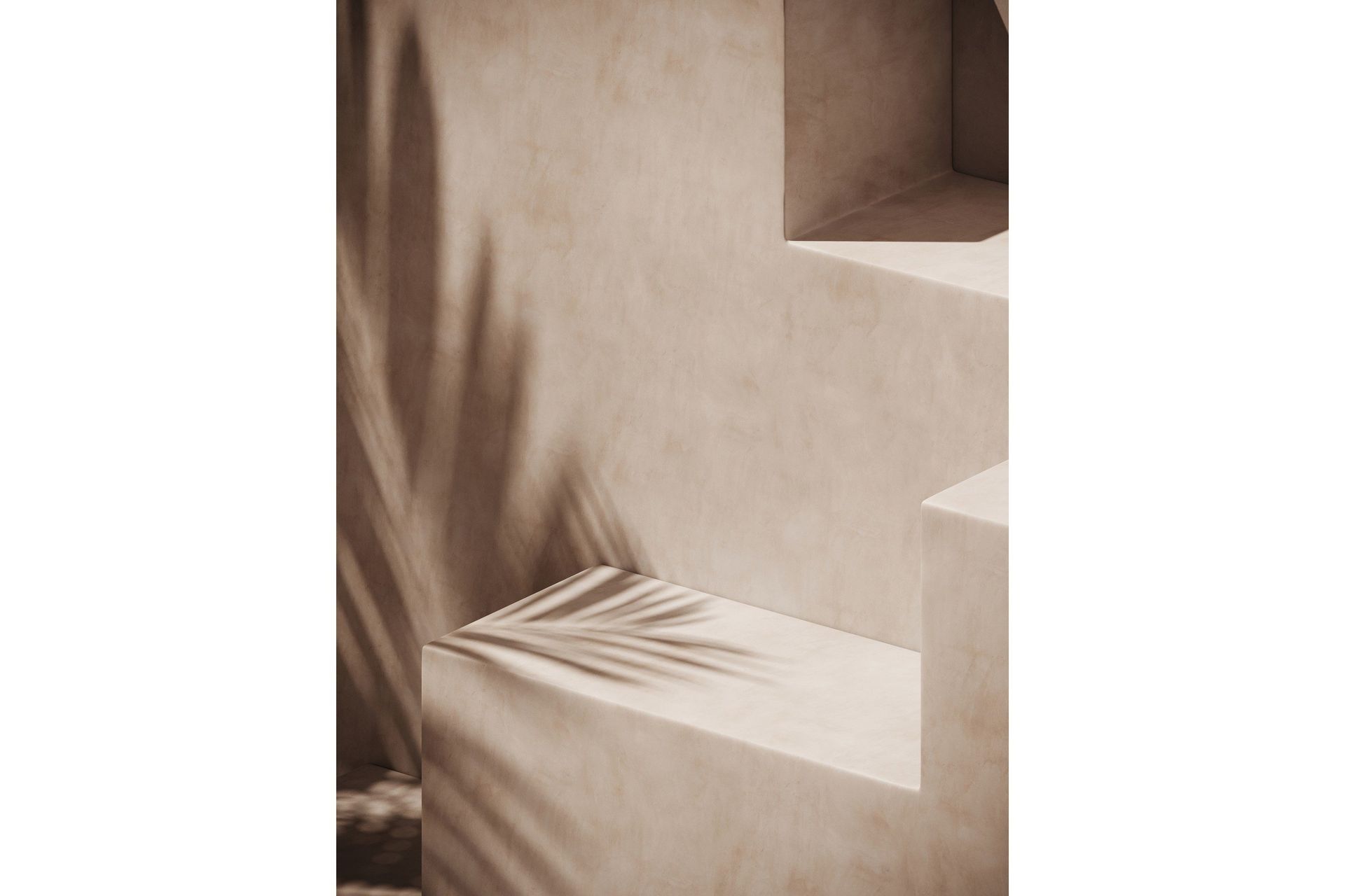 Poster Sun stripes 30x40 cm - Beige