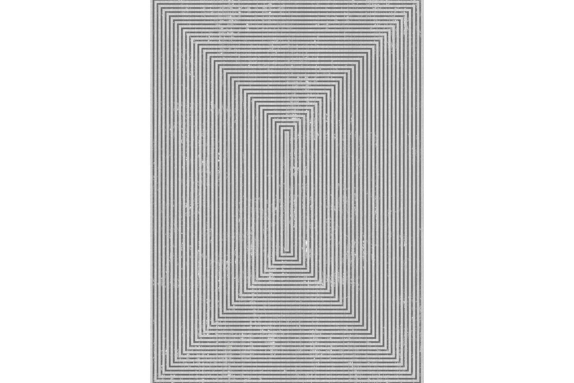 Poster Symmetrical 50x70 cm - Grå