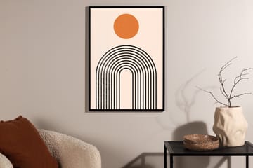 Poster Tempel 50x70 cm - Beige - Inredning - Tavlor & posters - Posters & prints