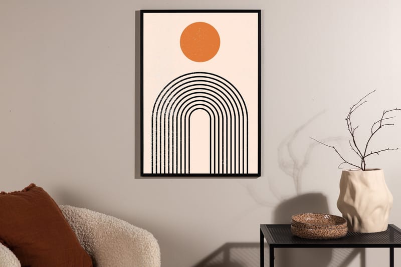 Poster Tempel 50x70 cm - Beige - Inredning - Tavlor & posters - Posters & prints