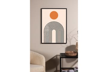 Poster Tempel 50x70 cm - Beige - Inredning - Tavlor & posters - Posters & prints