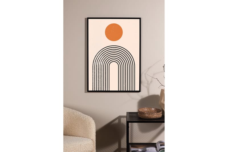 Poster Tempel 50x70 cm - Beige - Inredning - Tavlor & posters - Posters & prints