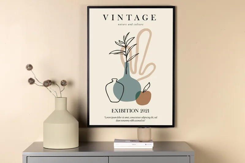 Poster Vintage 50x70 cm - Beige - Inredning - Tavlor & posters - Posters & prints