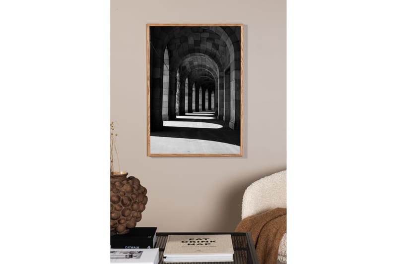 Poster Walkway 30x40 cm - Beige - Inredning - Tavlor & posters - Posters & prints